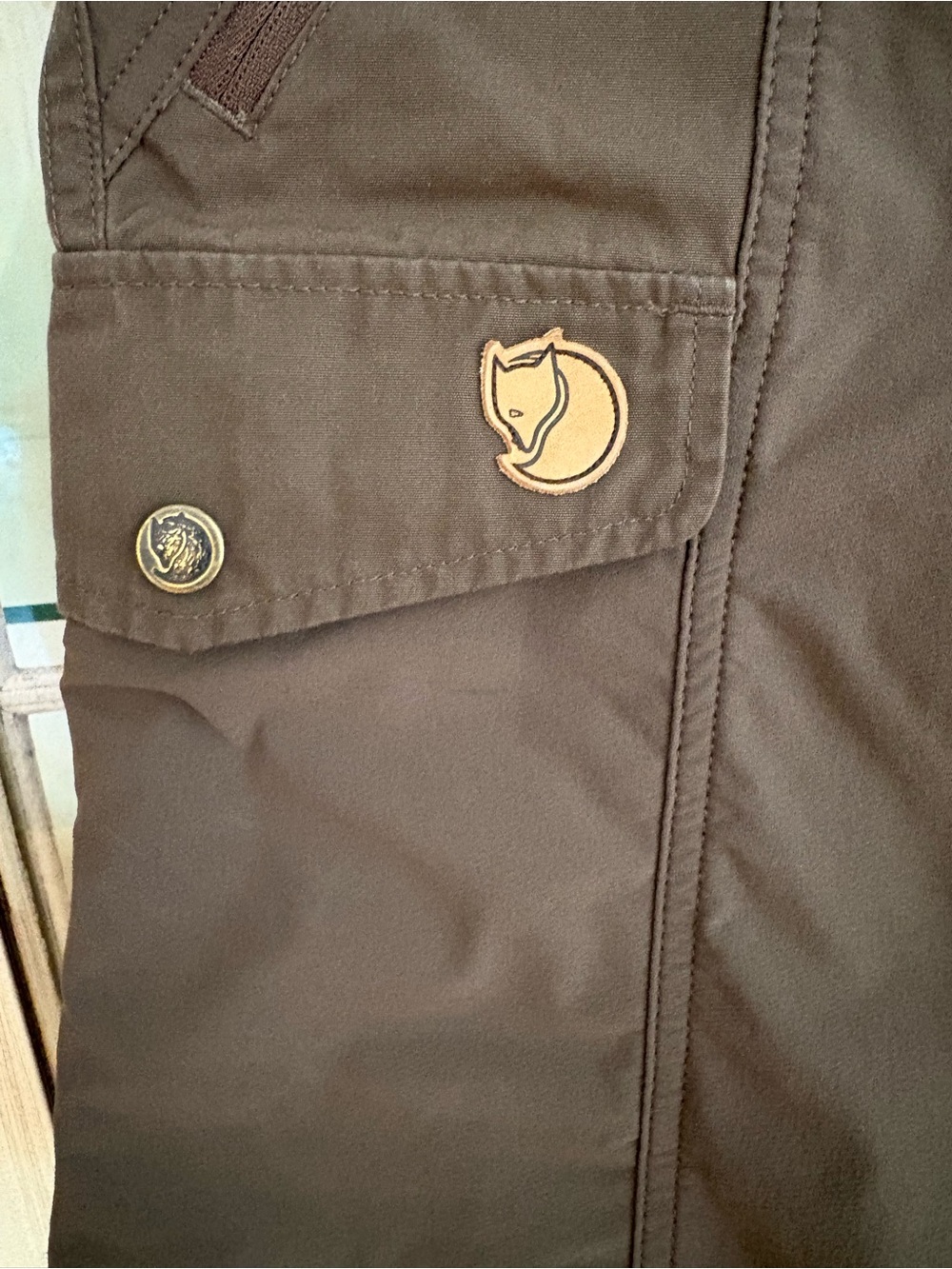 Fjallraven Brown G-1000 Men's Cargo Shorts - Picture 6 of 10